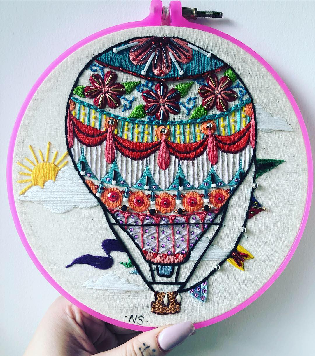 Embroidery by Natalie Sedgewick