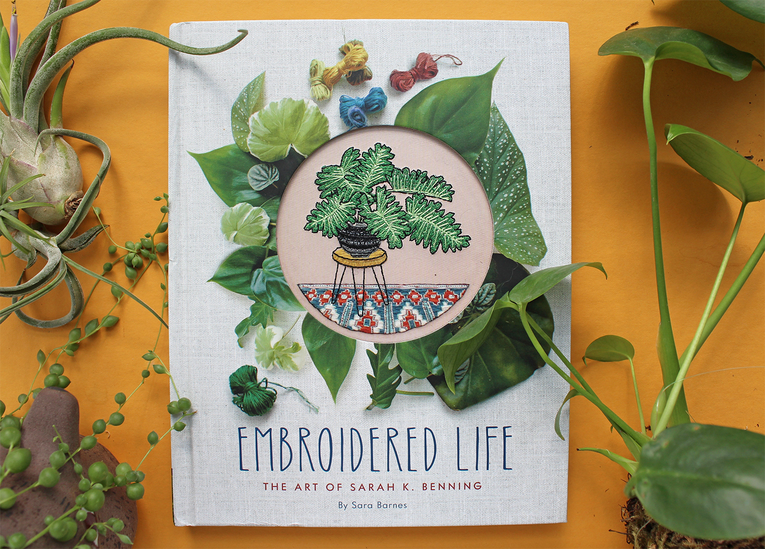 Win a Very Special Embroidery by Sarah K. Benning When You Preorder Our New Book! (Giveaway)