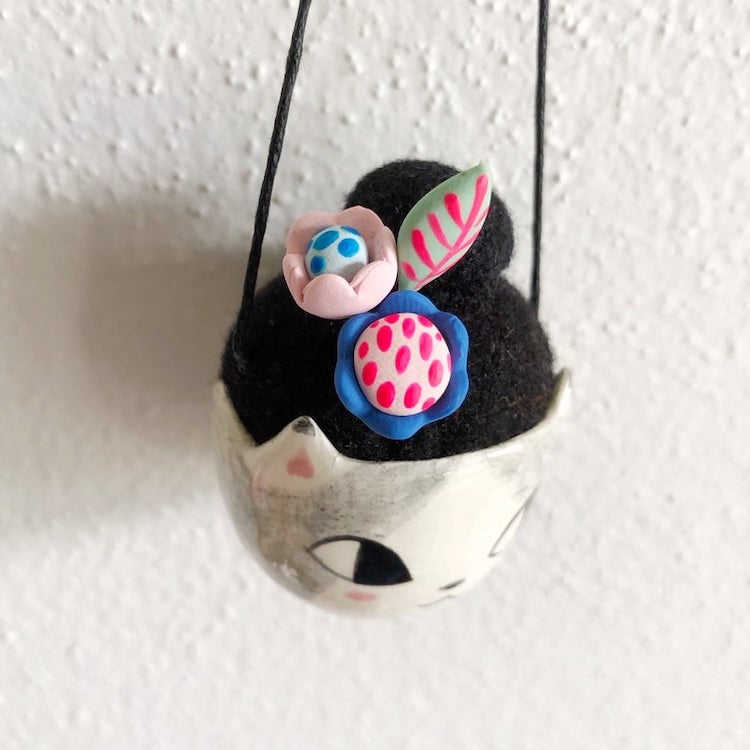 Pincushion necklaces by Erin Paisley