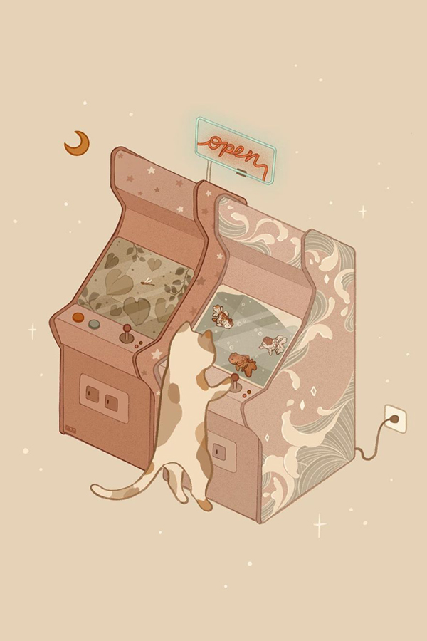 Cat illustration by Angie Nguyen