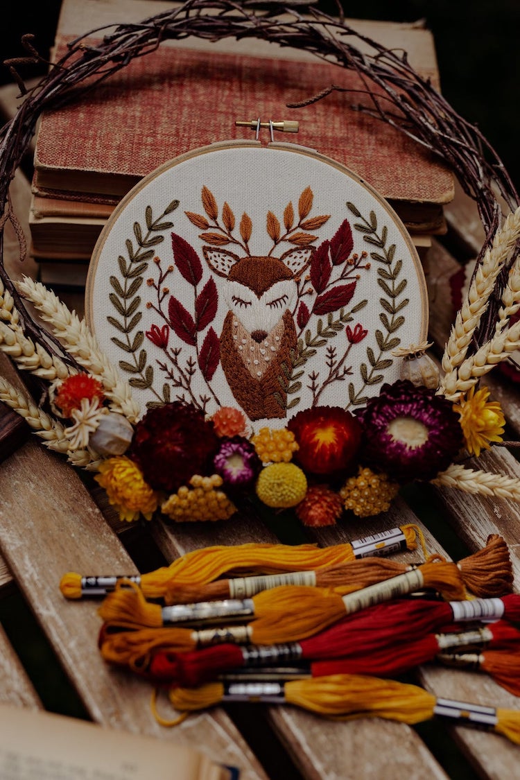 Fall Embroidery Designs Fall Embroidery Designs