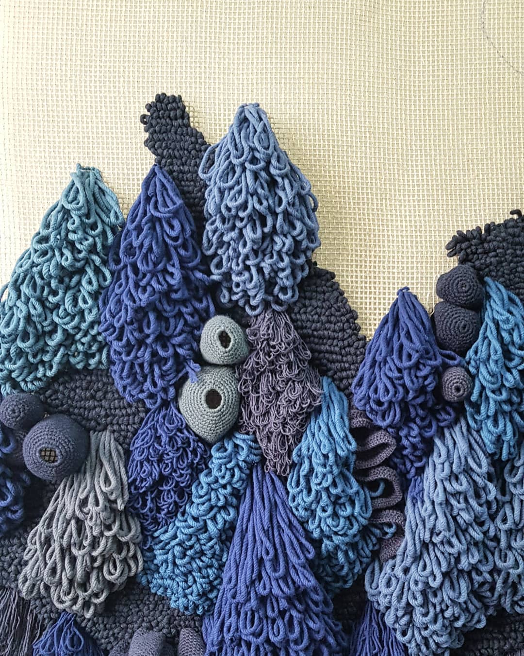 Textile art by Vanessa Barragão