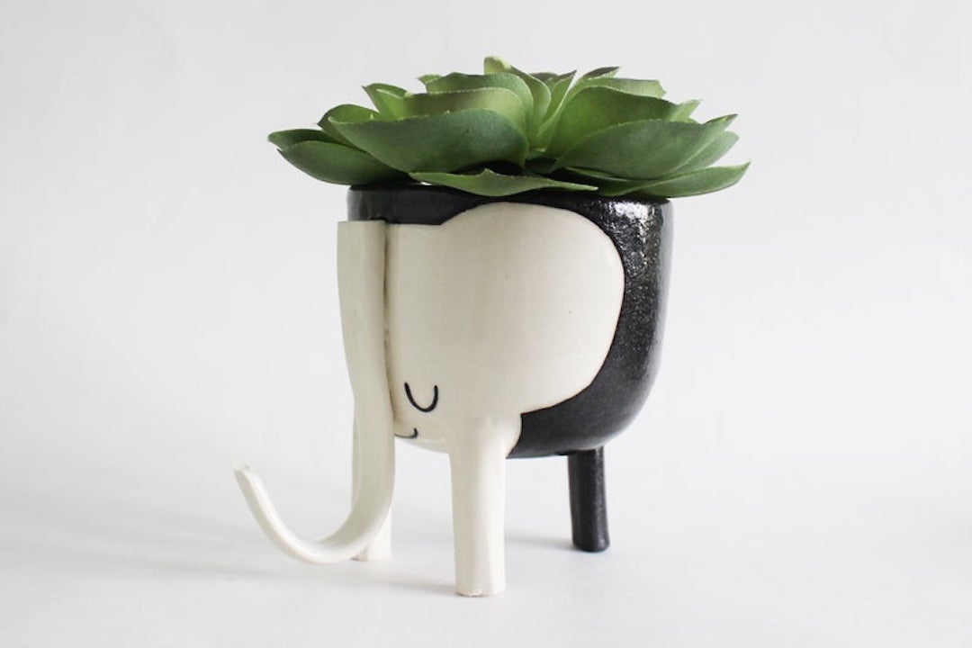 Elephant planter