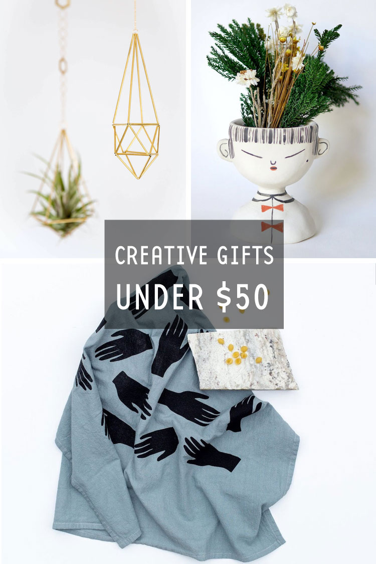 Creative gifts under $50