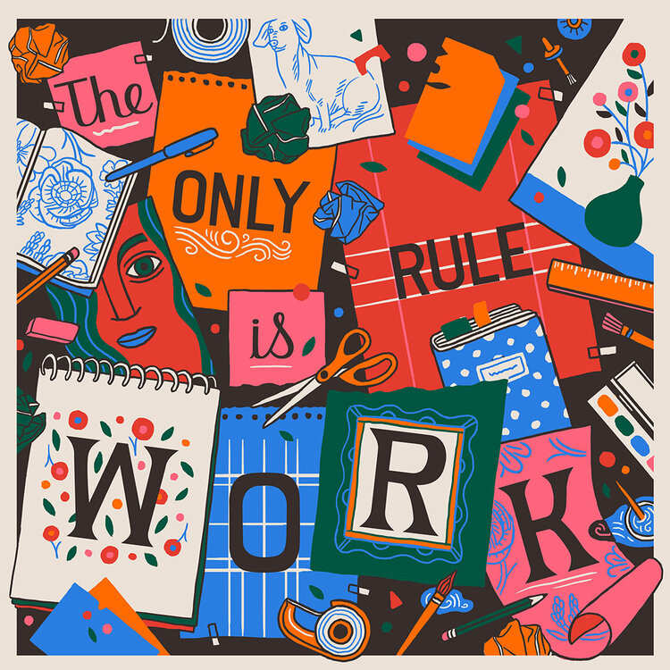 "Some Rules for Students and Teachers" illustration by Caitlin Keegan