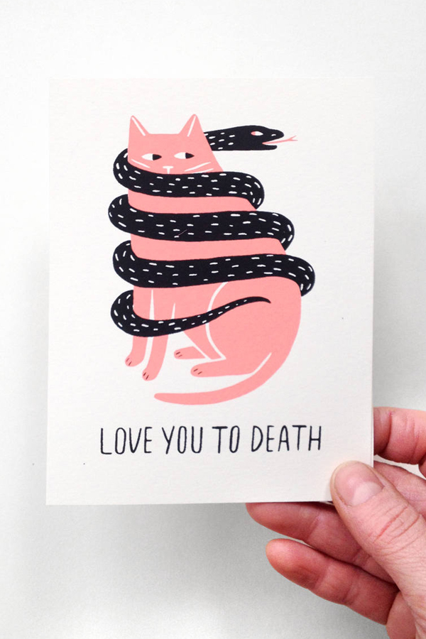 Love greeting card