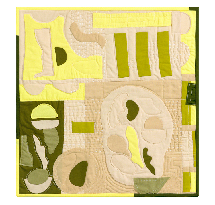 Abstract quilt by Lorena Marañon