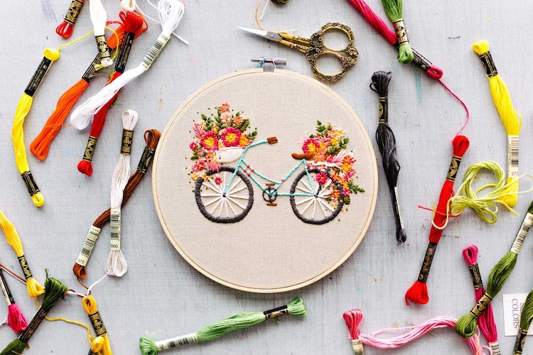 Contemporary Embroidery Pattern to Download