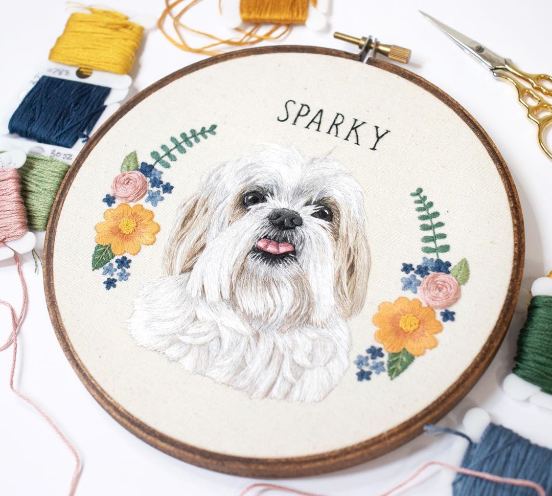 Custom pet portrait