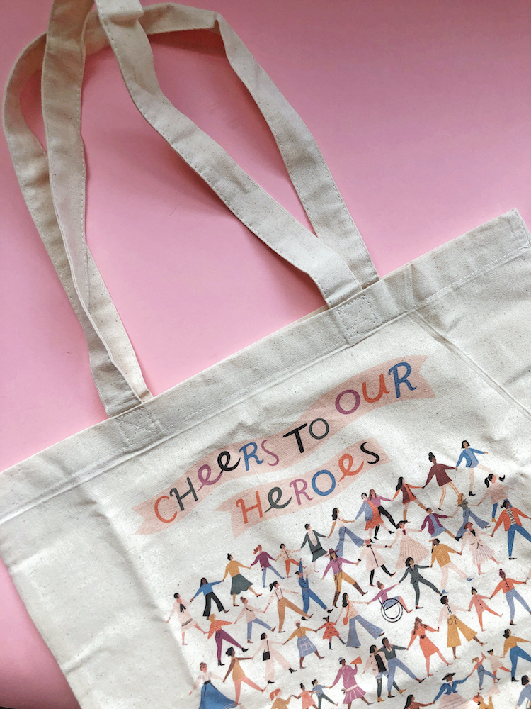 Tote bag by Seattle Chocolate and Libby VanderPloeg