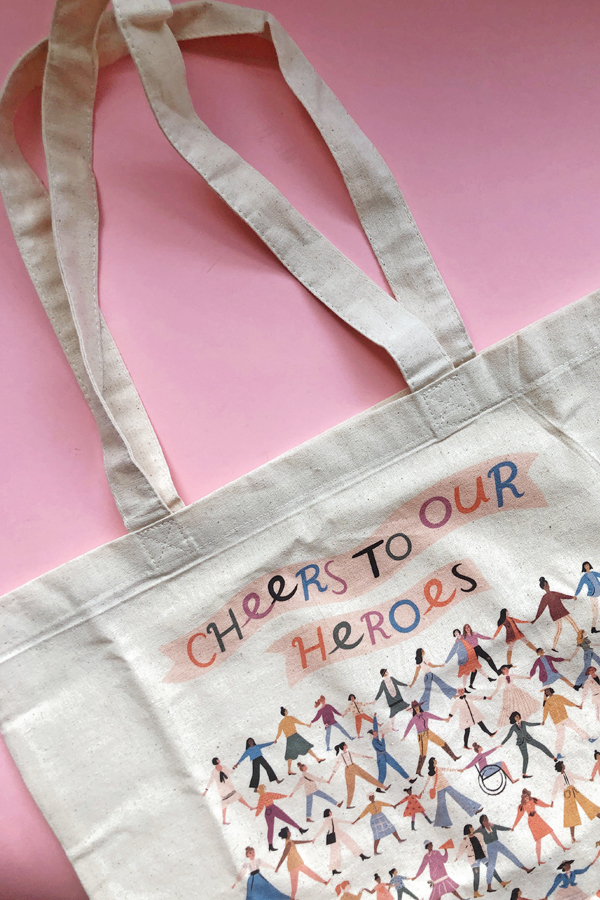 Tote bag by Seattle Chocolate and Libby VanderPloeg