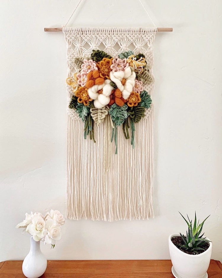 Macrame wall hanging