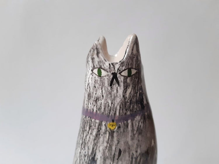 Cat ceramic