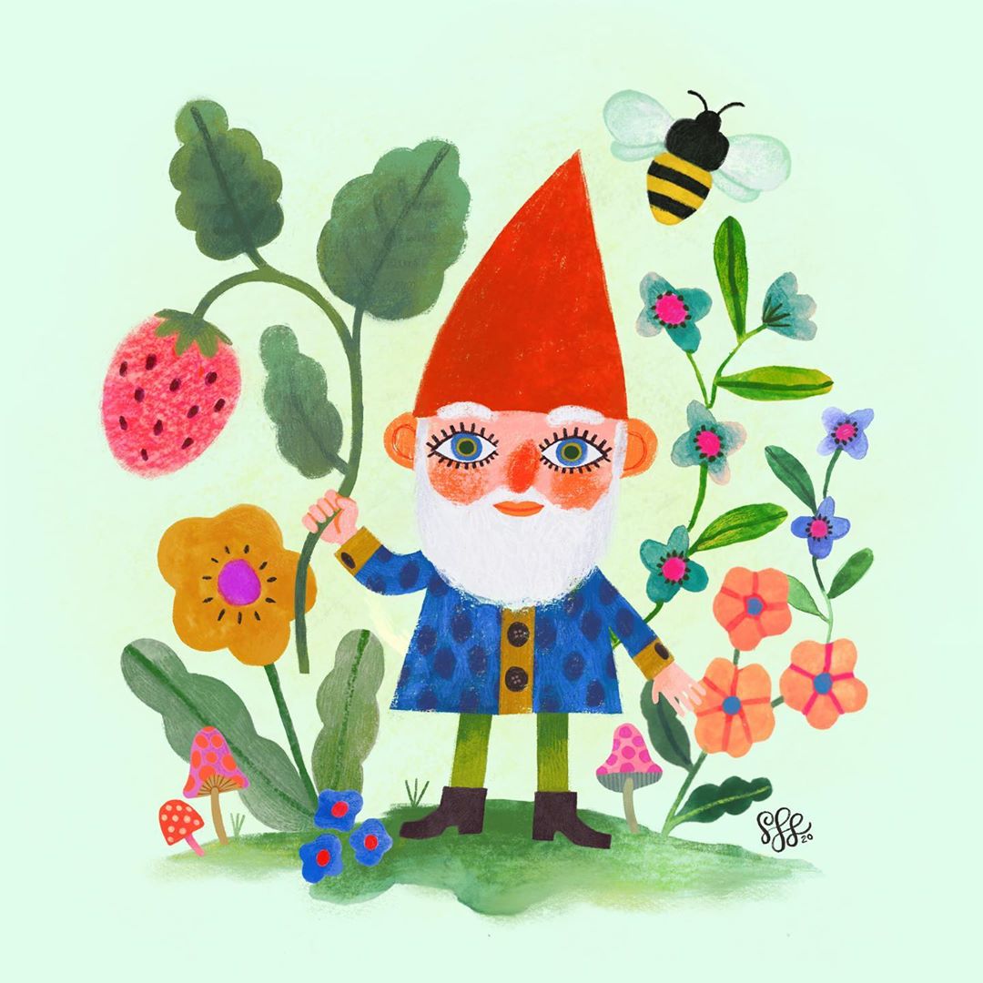 Gnome illustration by Shannon Snow