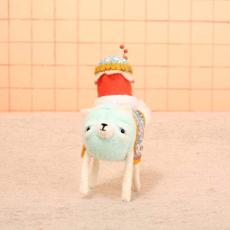 Cute dog pincushion by Cat Rabbit 