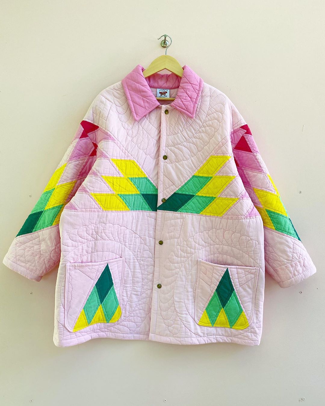 Quilted coat by Psychic Outlaw