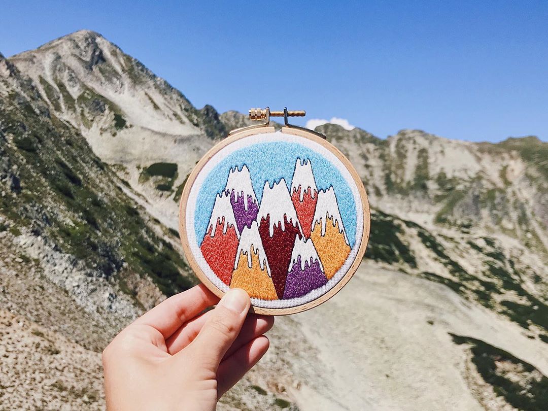 Contemporary Embroidery by Mina Ivanova