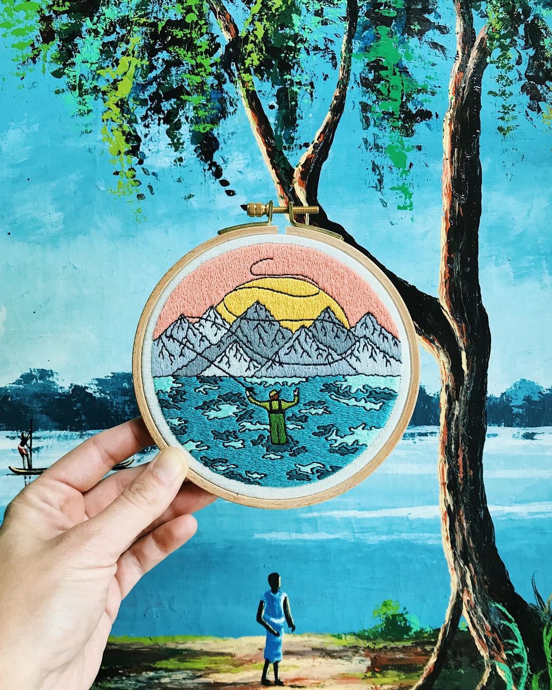 Contemporary Embroidery by Mina Ivanova