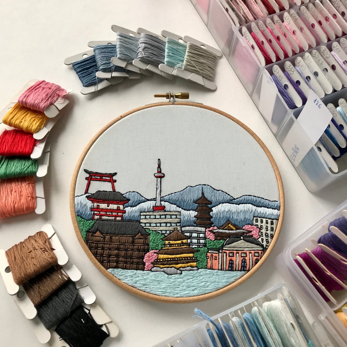 Contemporary Embroidery Pattern