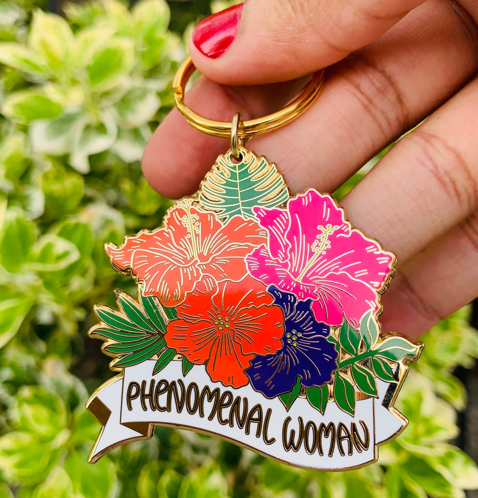 Phenomenal Woman Keychain