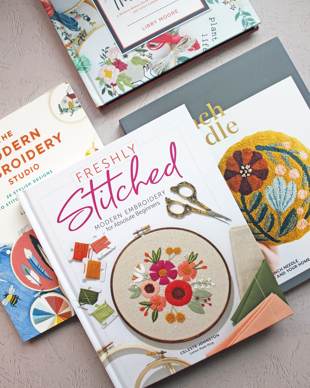 Embroidery How-To Books