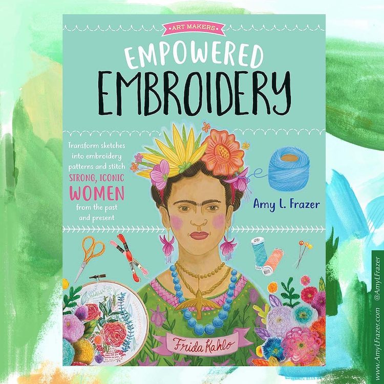 'Empowered Embroidery' book cover