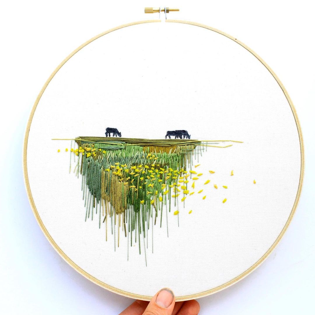 Embroidery by Anna Hultin