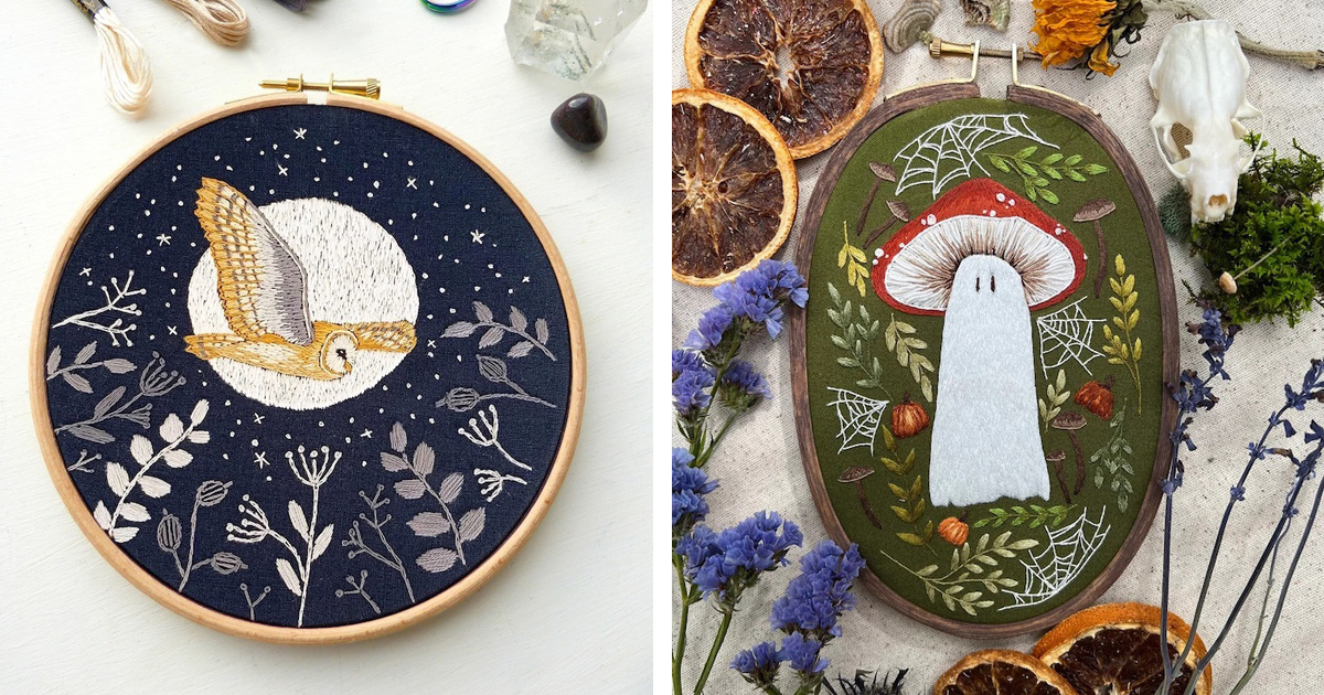 36 Fall Embroidery Patterns to Get You into the Autumnal Spirit 36 Fall Embroidery Patterns to Get You into the Autumnal Spirit