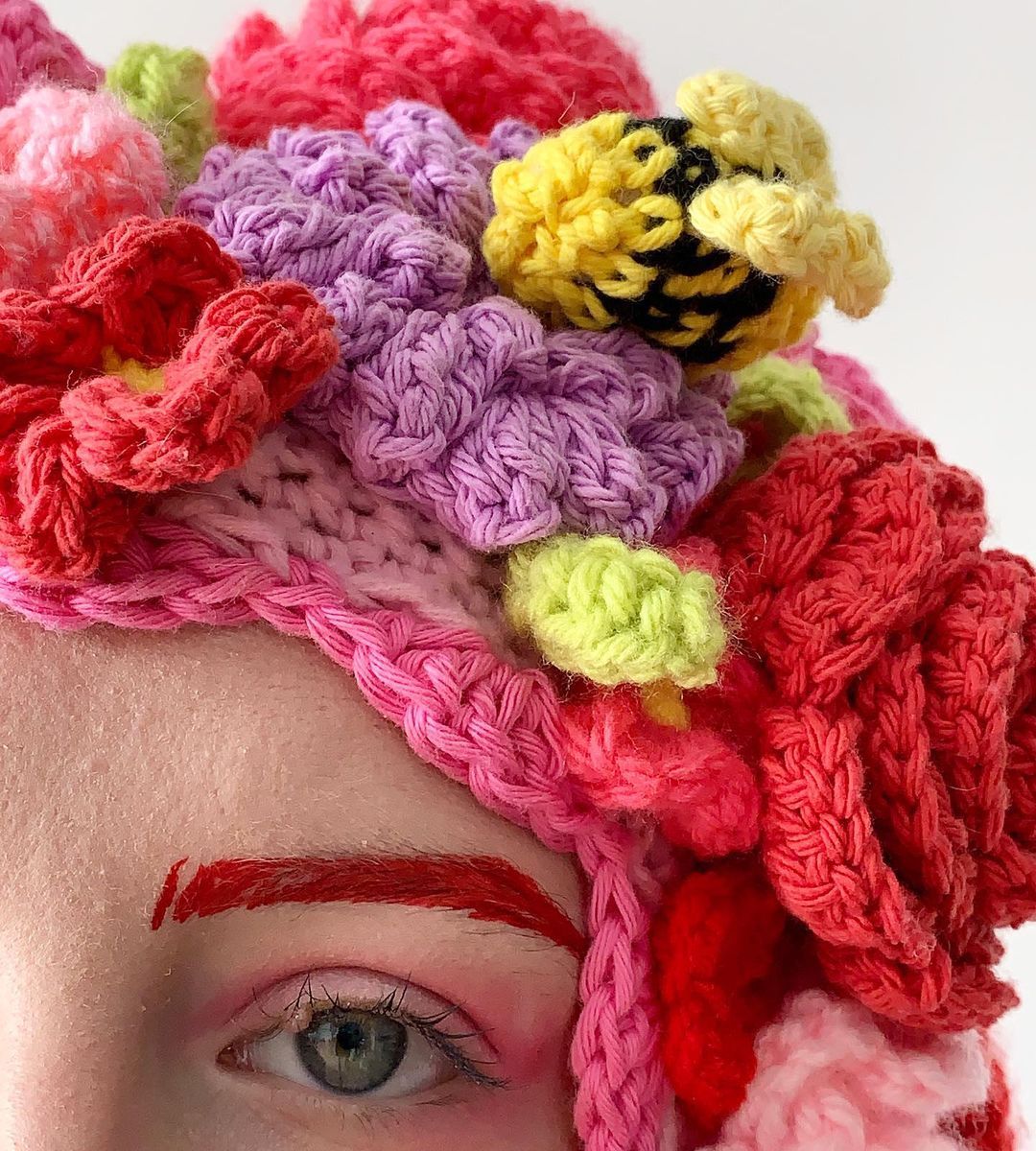 Crocheted balaclava by Knotted NeonCrocheted balaclava by Knotted Neon