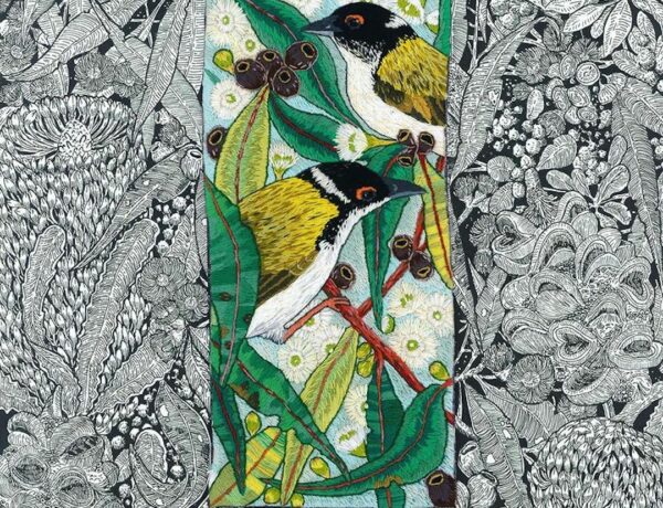 Embroidery and Drawing by Jack Buckley