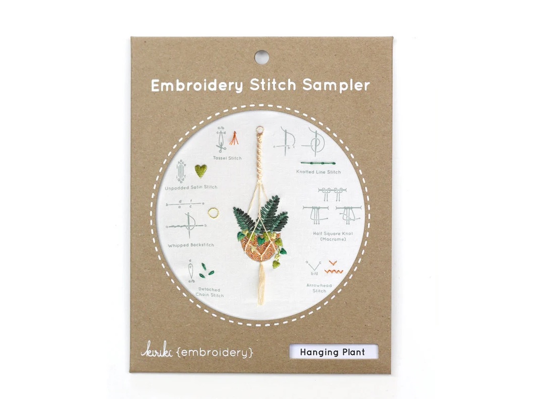 Embroidery sampler